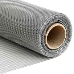vidaXL Πλέγμα Οθόνης 20 x 1000 εκ. 20 Mesh Ανοξείδωτο Ατσάλι 201 Ασημί-thumb-2