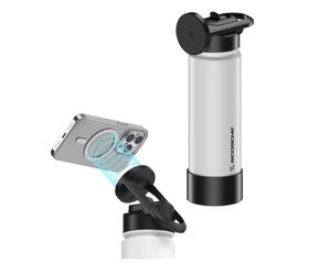 Scosche MFMS22WT-XCES0 MagicMount Flask Μπουκάλι νερού με Βάση τηλεφώνου White