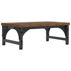 vidaXL Βάση Μόνιτορ Παλαιωμένο ξύλο 37 x 23 x 14 cm Επεξεργασμένο Ξύλο