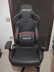 Anda Seat AD12XL Kaiser ll Gaming Καρέκλα,μαύρη
