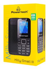 POWERTECH κινητό τηλέφωνο Milly Small III, 1.77", dual SIM, χωρίς κάμερα, μαύρο-thumb-2