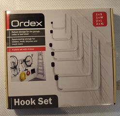 Σετ γαντζών Ordex Hook Set – 6 τεμάχια – Καινούργιο
