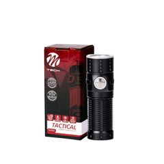 M-TECH TLF101/MT ΦΑΚΟΣ ΧΕΙΡΟΣ 1x10W 490lm IP65 71mm Φ23mm 1100mAh Li-ion TACTICAL LASER FLASHLIGHT - 1 Τεμ.