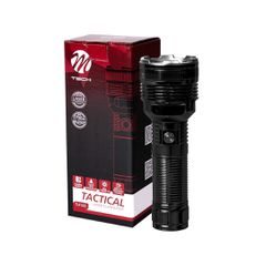 M-TECH TLF105/MT ΦΑΚΟΣ ΧΕΙΡΟΣ 1x15W 413lm IP65 183mm Φ62mm 6000mAh Li-ion TACTICAL LASER FLASHLIGH - 1 Τεμ.
