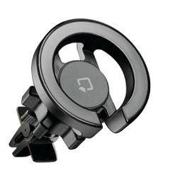OPTILINE L9180.1 Μαγνητική Βάση Στήριξης Κινητού Mag Pro Airvent της σειράς για Ίσιους Αεραγωγούς Αυτοκινήτου με 34 μαγνήτες και 2 αυτοκόλλητα, μεταλλικά δακτυλίδια