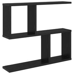 vidaXL Ράφι Τοίχου Μαύρη Δρυς 60 x 12 x 50,5 εκ Επεξεργασμένο Ξύλο