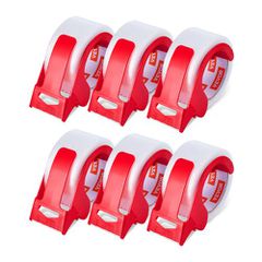VEVOR Clear Packing Tape, 3 ιντσών Core, 6 Rolls 1,88 Inches x 65 Yards Tapepacking with Dispenser, 2,7 Mil Heavy Duty Packaging Tape Σχεδιασμένη για μετακίνηση, αποθήκευση και συσκευασία, αποστολή κα