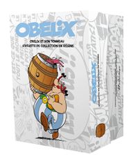 ASTERIX & OBLEIX - Obélix loading a barrel - Statue 25cm-thumb-1