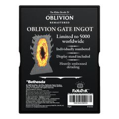 THE ELDER SCROLLS OBLIVION - Oblivion Gates - Limited Edition Ingot-thumb-2