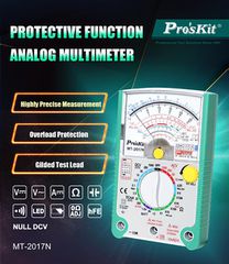 PROSKIT αναλογικό πολύμετρο MT-2017N, DCV, ACV-thumb-1