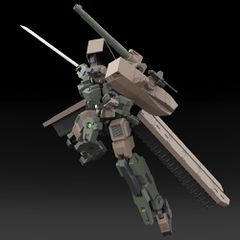 Frame Arms Plastic Model Kit 1/100 TYPE70MODEL1 GOU-RAI2 20 cm-thumb-4