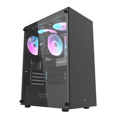 Darkflash Κουτί Υπολογιστή DK100 (Mαύρο)-thumb-4