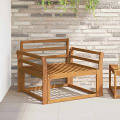 vidaXL Κάθισμα 2 τμχ. Φυσικό 79 x 8 x 60 εκ. Στερεό Ξύλο Ακακίας