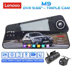 LENOVO DVR M9_2K (9.66'' screen) with 3 cameras
