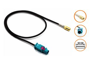 AFTERMARKET 21.037 MB DAB Αντάπτορας Κεραίας με καλώδιο (50cm)