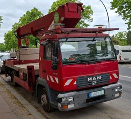 Γερανός-Φορτηγά Με Γερανό MAN 2004 MAN L2000 ΚΑΛΑΘΟΦΟΡΟ RUTHMANN TK31  31 ΜΕΤΡΑ