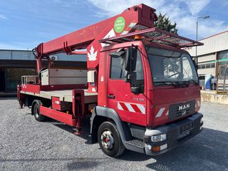 Γερανός-Φορτηγά Με Γερανό MAN 2004 MAN L2000 ΚΑΛΑΘΟΦΟΡΟ RUTHMANN TK31  31 ΜΕΤΡΑ