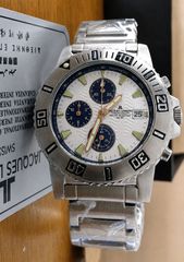 Jacques Lemans Liverpool Chronograph | Swiss Cased | Crystex Sapphire | Premium Αντρικό Ρολόι