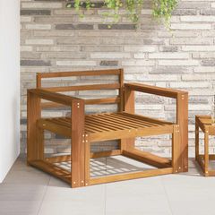 vidaXL Κάθισμα 2 τμχ. Φυσικό 78 x 10 x 61 εκ. Στερεό Ξύλο Ακακίας