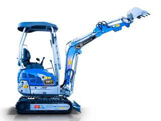 Εκσκαφάκι (διαβολάκι) Kubota 2026 Μίνι τσαπάκι 1.7T, Kubota Diesel, με περιστροφή στην μπούμα,-thumb-14