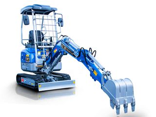 Εκσκαφάκι (διαβολάκι) Kubota 2026 Μίνι τσαπάκι 1.7T, Kubota Diesel, με περιστροφή στην μπούμα,-thumb-12
