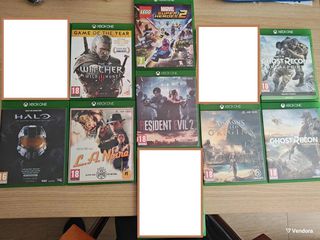 8 Παιχνίδια XBOX One Games + Xbox Series Controller Χειριστήριο