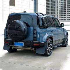 Κάλυμμα Ρεζέρβας Type Union Jack Για Land Rover Defender (L663) 2019+ Πλαστικό Μαύρο Γυαλιστερό