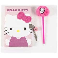 Hello Kitty Diary + pen-thumb-1
