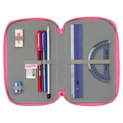 Disney Princess triple pencil case 37pcs-thumb-3