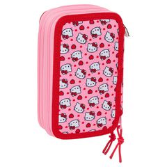 Hello Kitty triple pencil case 37pcs-thumb-1