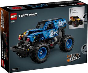 LEGO TECHNIC 42219 Monster Jam Grave Digger Fire and Ice-thumb-1