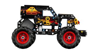 LEGO TECHNIC 42219 Monster Jam Grave Digger Fire and Ice-thumb-3
