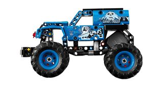 LEGO TECHNIC 42219 Monster Jam Grave Digger Fire and Ice-thumb-4