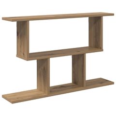 vidaXL Ράφι Τοίχου Artisan Δρυς 80 x 15 x 50,5 εκ Επεξεργασμένο Ξύλο