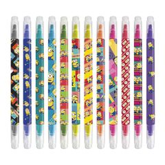 Minions set of 12 erasable makers