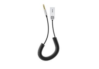 Baseus CABA01-01 audio cable 0.5 m 3.5mm USB Type-A Black