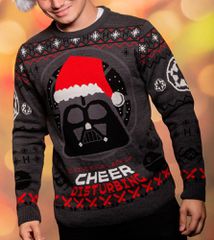 Star Wars Christmas Sweater Darth Vader Size L