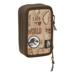 Jurassic World triple pencil case 37pcs-thumb-2