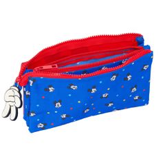 Disney Mickey Good Day triple pencil case-thumb-3