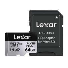 Τρόπος αγοράς Lexar High-Performance Silver Plus microSDXC 64GB + προσαρμογέας