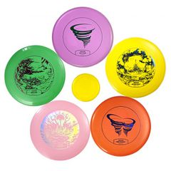 VEVOR Disc Golf Set, 5 PCS Beginners Flying Discs, Disc Golf Starter set for full-body Strength training, with Putter, Mid-Range, Driver, Mini Marker, PDGA Εγκεκριμένο για υπαίθρια αυλή, γκαζόν, παραλ