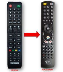 TOPTECH 32" LED TV REPLACEMENT REMOTE CONTROL