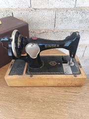 Singer 128B Αντίκα Χειροκίνητη Ραπτομηχανή με Μανιβέλα