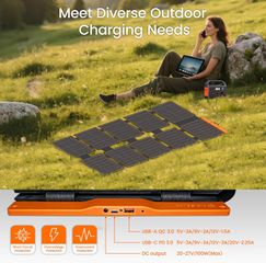 Ηλιακό Πάνελ 100 Watt Flex Solar φορητό-thumb-6