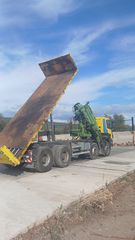Dump + Crane Scania 2005 P124c