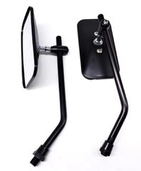 Καθρέφτες καινούργιοι μαύροι classic chopper Universal