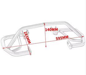 Μπάρα κινητήρα Honda Rebel CMX 500 2017-2025-thumb-2