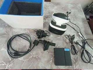 VR headset + Dual handles + VR game for playstation 4