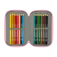 Hello Kitty & Friends triple pencil case 37pcs-thumb-4