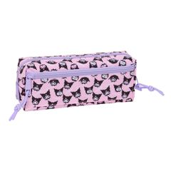 Hello Kitty Kuromi triple pencil case-thumb-1